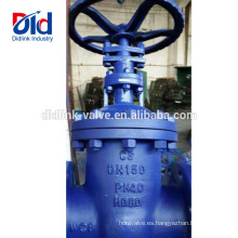 8 Tipo de brida de la válvula de compuerta de acero al carbono Din Din 18 Fabricante de fundición de hierro Rising Sluice 1